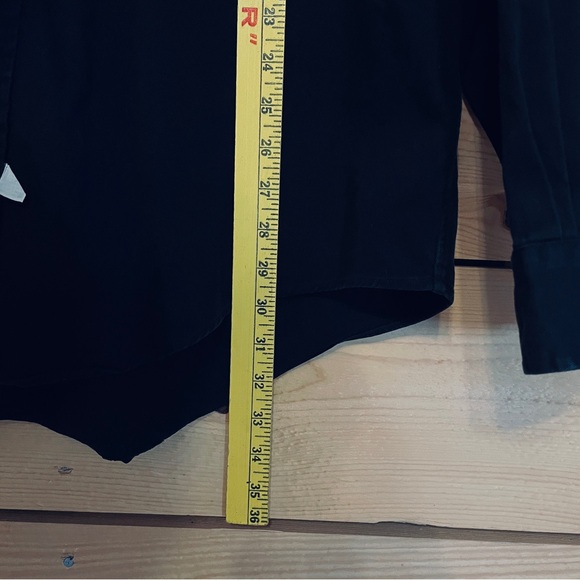 Ralph Lauren Men’s Black 100% Cotton Button-Down Shirt XXL - Picture 8 of 10